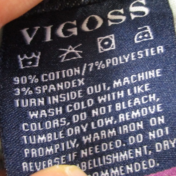 Vigoss Jeans Women's 24 Dark Wash Thompson Tomboy Classic Fit Stretch Denim - Picture 8 of 8